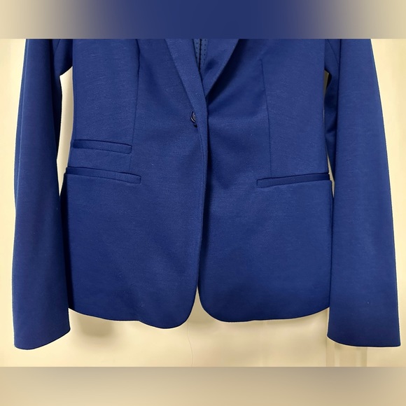 Jacob Royal Blue Fitted Blazer Size M - Picture 4 of 11